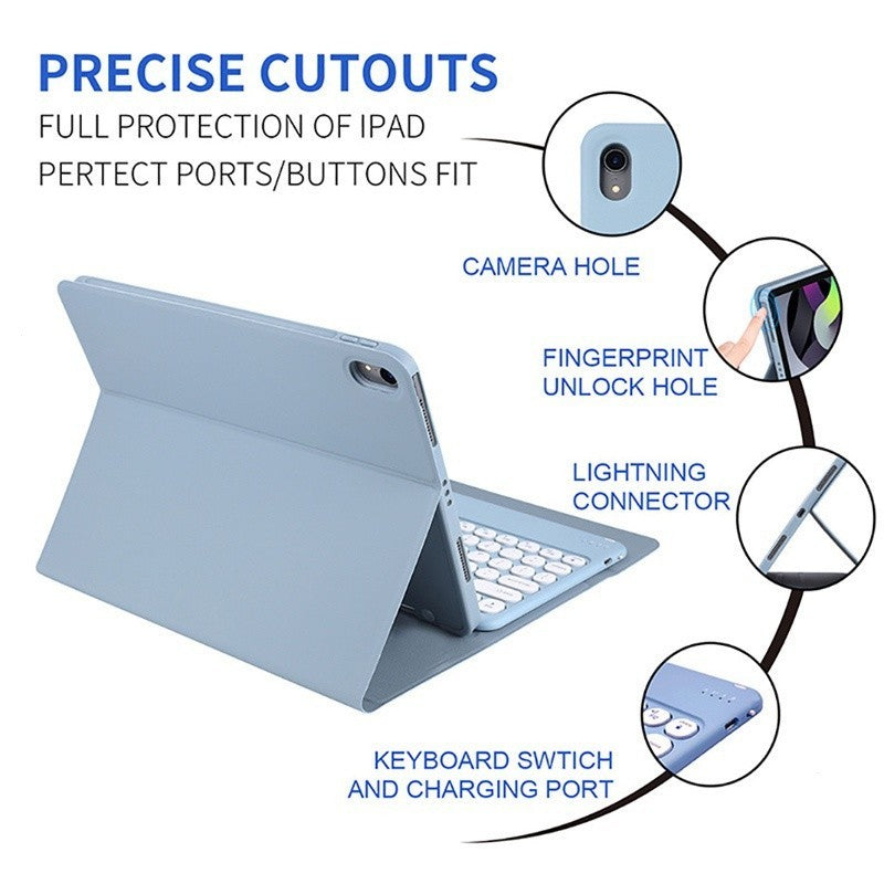 Caixa de Teclado Redmi Pad 10.61 para Redmi Pad SE 11" 2023, Cobertura de Mouse Magnético Sem Fio com Bluetooth