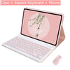 Capa Com Teclado Touchpad Para Xiaomi Redmi Pad SE 11 Polegadas 2023 Sem Fio Bluetooth Mouse De Couro Magnético