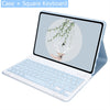 Capa Com Teclado Touchpad Para Xiaomi Redmi Pad SE 11 Polegadas 2023 Sem Fio Bluetooth Mouse De Couro Magnético
