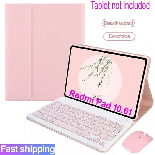 Capa Redmi Pad SE 11 11" 2023 Redmi Pad 10.61 2022 Mouse Sem Fio Magnético Destacável