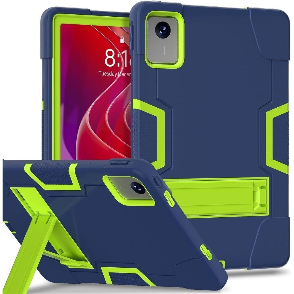 Capa com Suporte para Lenovo Tab M11 2024 de 11 polegadas, Capa Traseira Resistente e à Prova de Choque para Lenovo Xiao