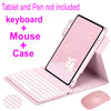 360 ° Capa De Rotação Com Teclado Para iPad 11 Polegadas 11 A16 2025 Bluetooth Mouse Invólucro Cove