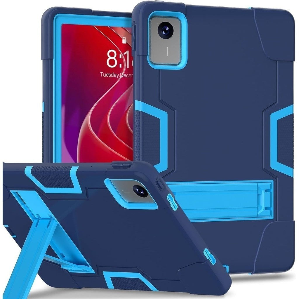 Capa com Suporte para Lenovo Tab M11 2024 de 11 polegadas, Capa Traseira Resistente e à Prova de Choque para Lenovo Xiao