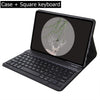Capa Com Teclado Touchpad Para Xiaomi Redmi Pad SE 11 Polegadas 2023 Sem Fio Bluetooth Mouse De Couro Magnético
