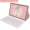Capa Com Teclado Touchpad Para Xiaomi Redmi Pad SE 11 Polegadas 2023 Sem Fio Bluetooth Mouse De Couro Magnético