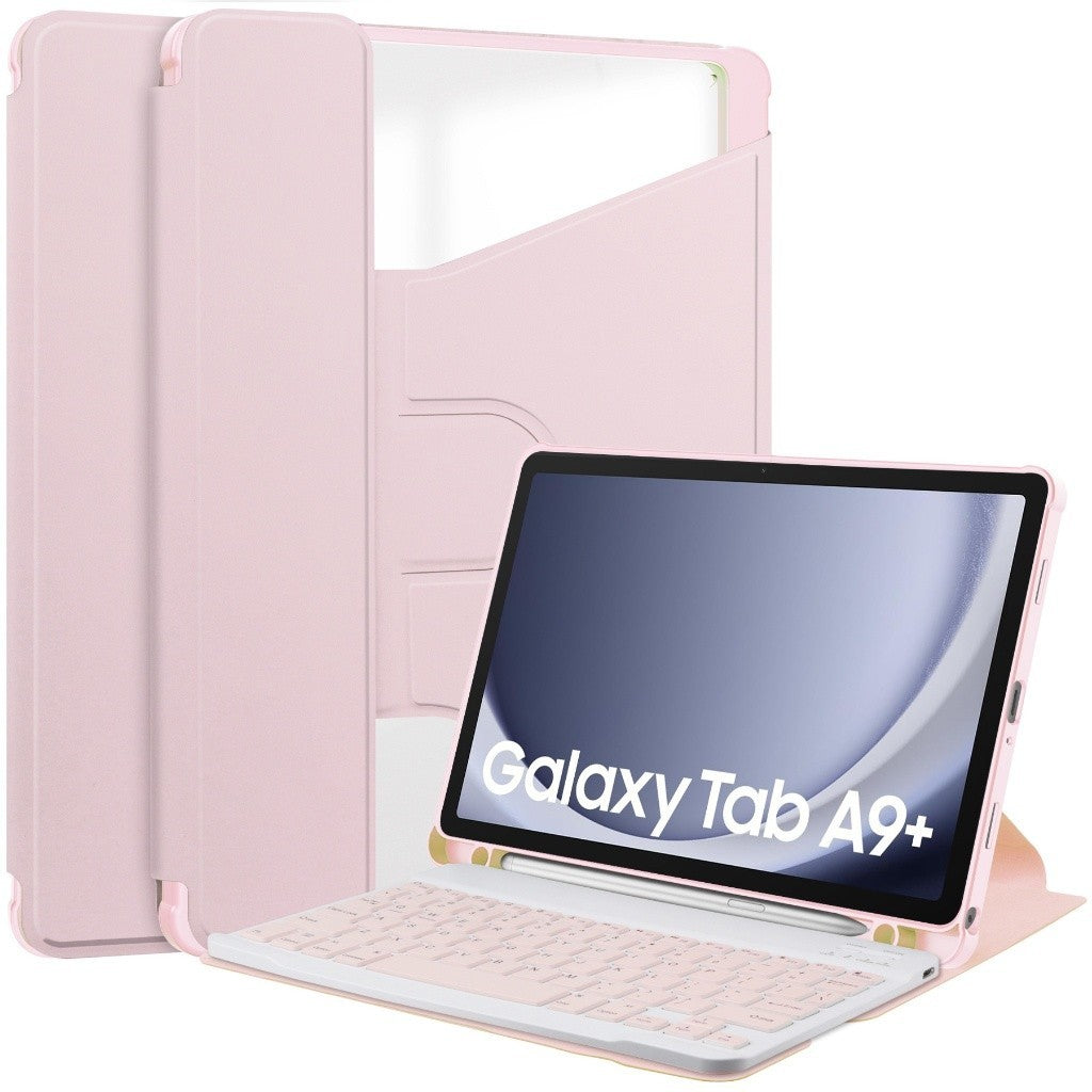 Apto Para SAMSUNG Galaxy Tab A9 A9 Plus 11.0 polegada 2023 SM-X210 SM-X215 SM-X216 Alta Qualidade De Couro Acrílico Rota