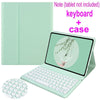 Capinha Para Xiaomi Red mi Pad 10.61 "2022 xiaomi Redmi Pad SE 11'' 2023 botão redondo Teclado Bluetooth Sem Fio Mouse C