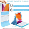 360 ° Capa Rotativa Com Teclado Para iPad air 11 11 Polegadas m3 2025 Bluetooth Mouse