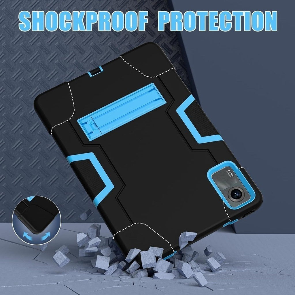 Capa com Suporte para Lenovo Tab M11 2024 de 11 polegadas, Capa Traseira Resistente e à Prova de Choque para Lenovo Xiao