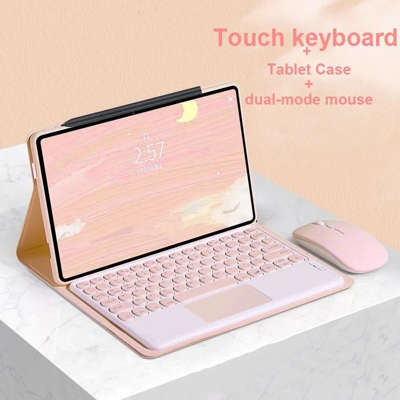 Capa para Xiaomi Redmi Pad 10.61" 2022, Xiaomi Redmi Pad SE 11" 2023, Xiaomi Pad 5 6 Pro 11 polegadas, Capa de Teclado e
