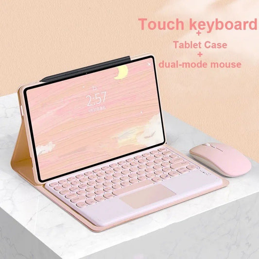 Capa para Xiaomi Redmi Pad 10.61" 2022, Xiaomi Redmi Pad SE 11" 2023, Xiaomi Pad 5 6 Pro 11 polegadas, Capa de Teclado e