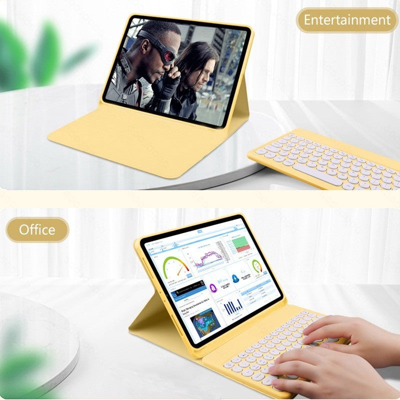 Caixa de Teclado Redmi Pad 10.61 para Redmi Pad SE 11" 2023, Cobertura de Mouse Magnético Sem Fio com Bluetooth