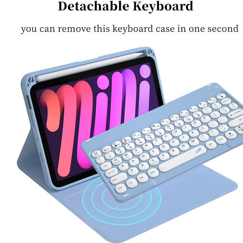 360 ° Capa Rotativa Com Teclado Para iPad air 11 11 Polegadas m3 2025 Bluetooth Mouse