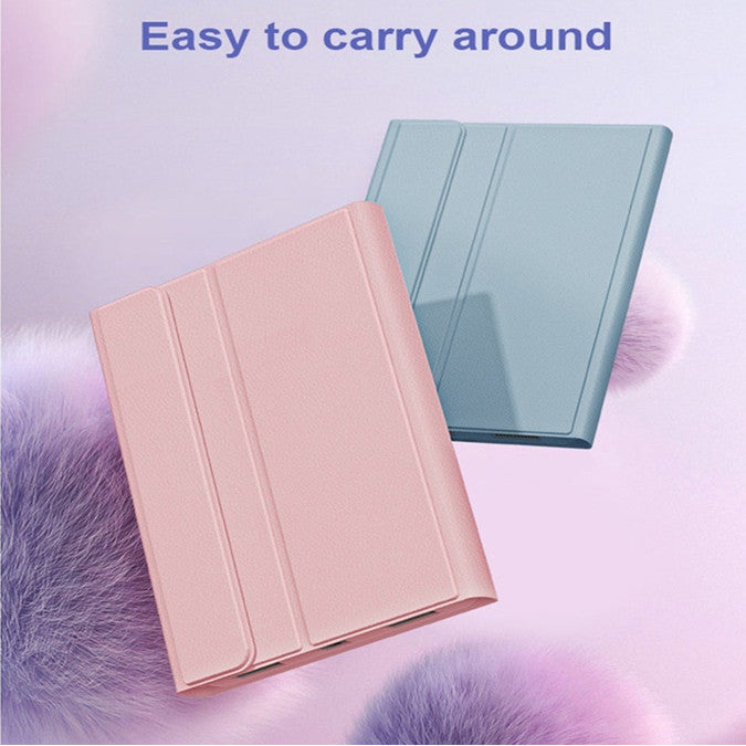 Capa Com Teclado Touchpad Para Xiaomi Redmi Pad SE 11 Polegadas 2023 Sem Fio Bluetooth Mouse De Couro Magnético