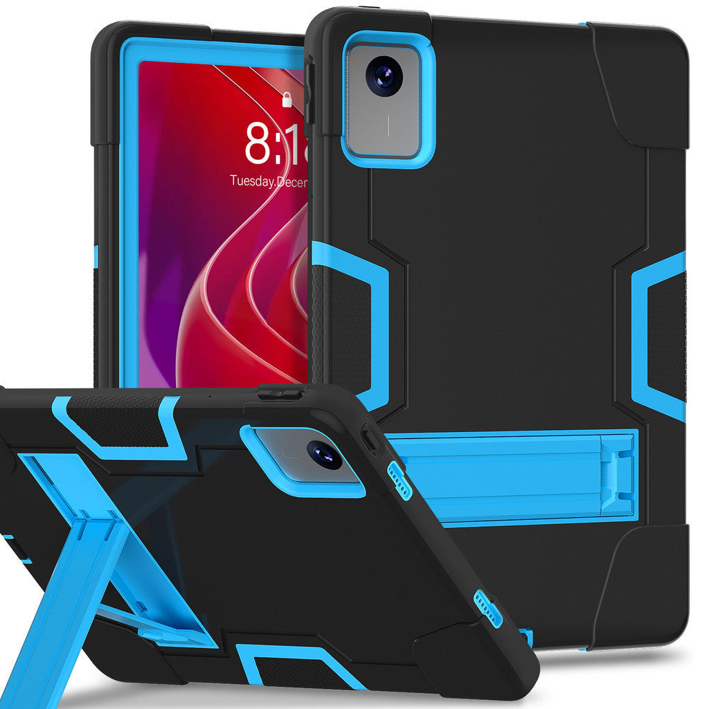 Capa com Suporte para Lenovo Tab M11 2024 de 11 polegadas, Capa Traseira Resistente e à Prova de Choque para Lenovo Xiao