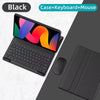 Capa Com Teclado Para Redmi Pad SE 11 2024 Pro 12.1 2024 10.61 2022 8.7 " Magnético Destacável Sem Fio Bluetooth Mouse