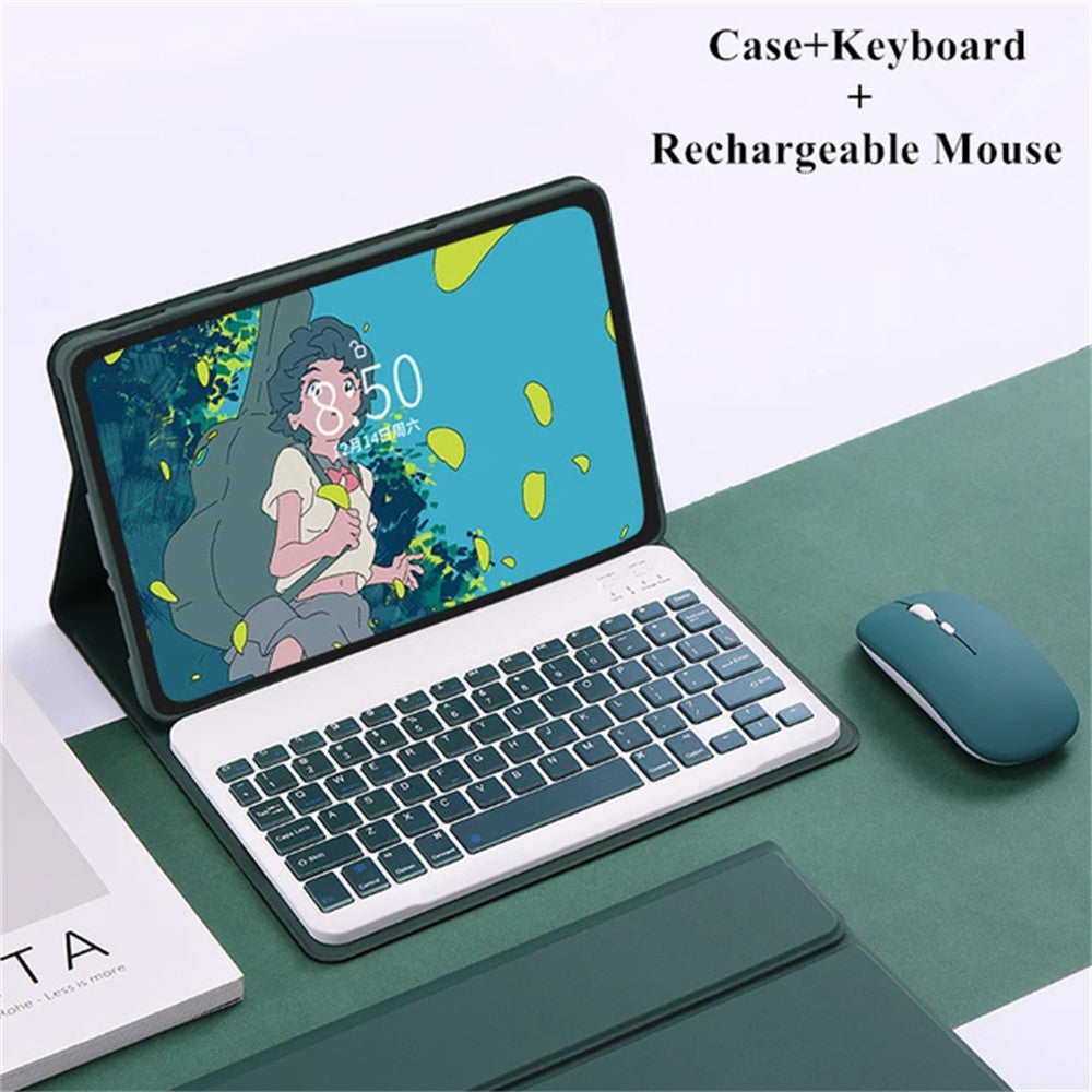 Capa Com Teclado Para Redmi Pad SE 11 2024 Pro 12.1 2024 10.61 2022 8.7 " Magnético Destacável Sem Fio Bluetooth Mouse