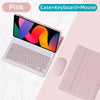 Capa Com Teclado Para Redmi Pad SE 11 2024 Pro 12.1 2024 10.61 2022 8.7 " Magnético Destacável Sem Fio Bluetooth Mouse
