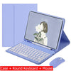 Capa Com Teclado Para iPad 10a Geração 10.9 " 2022 Sem Fio Bluetooth Touchpad Mouse Magnético Casos De Couro Caneta Slot