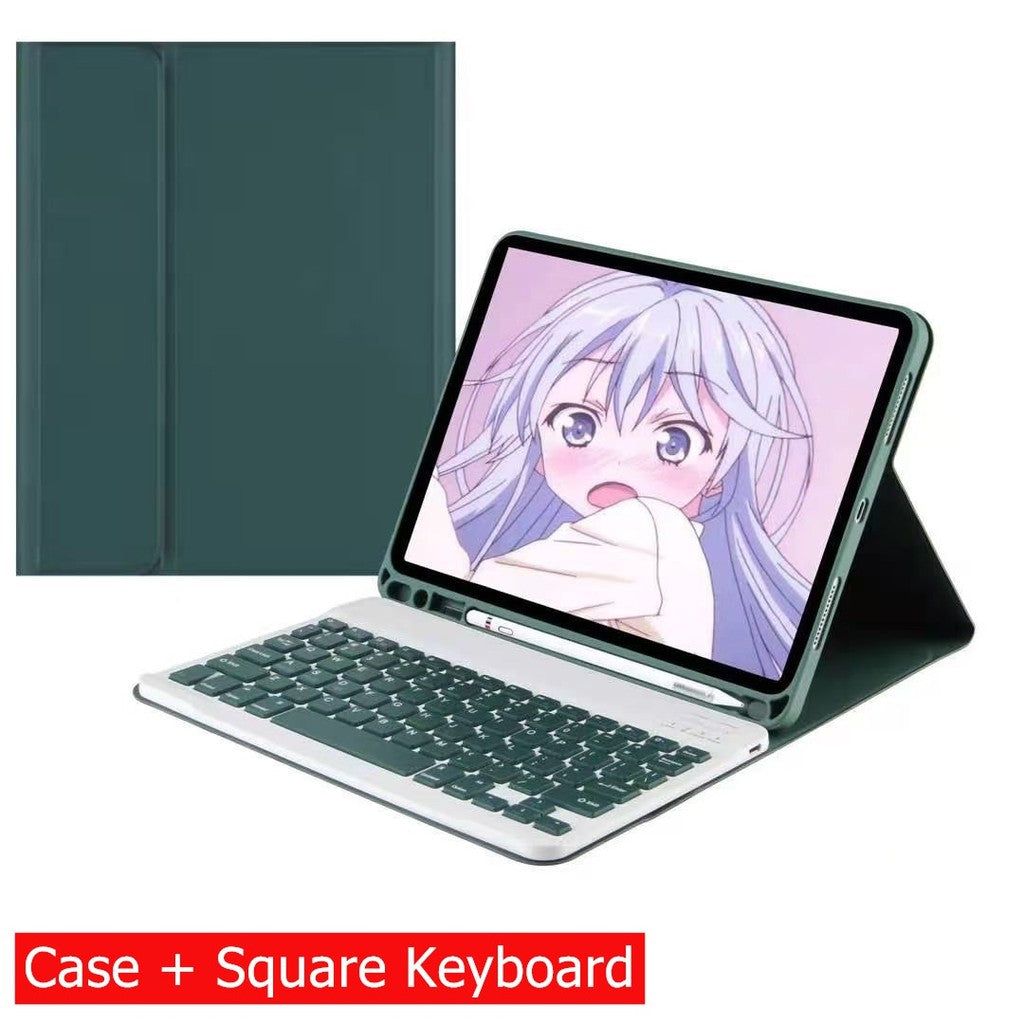Capa Com Teclado Para iPad 10a Geração 10.9 " 2022 Sem Fio Bluetooth Touchpad Mouse Magnético Casos De Couro Caneta Slot