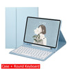 Capa Com Teclado Para iPad 10a Geração 10.9 " 2022 Sem Fio Bluetooth Touchpad Mouse Magnético Casos De Couro Caneta Slot