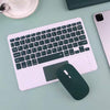 Capa Com Teclado Para iPad 10a Geração 10.9 " 2022 Sem Fio Bluetooth Touchpad Mouse Magnético Casos De Couro Caneta Slot
