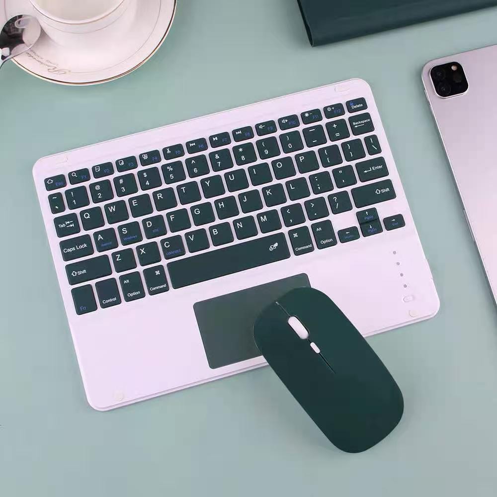 Capa Com Teclado Para iPad 10a Geração 10.9 " 2022 Sem Fio Bluetooth Touchpad Mouse Magnético Casos De Couro Caneta Slot