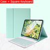 Capa Com Teclado Para iPad 10a Geração 10.9 " 2022 Sem Fio Bluetooth Touchpad Mouse Magnético Casos De Couro Caneta Slot