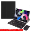 Capa Com Teclado Para iPad 10a Geração 10.9 " 2022 Sem Fio Bluetooth Touchpad Mouse Magnético Casos De Couro Caneta Slot