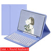 Capa Com Teclado Para iPad 10a Geração 10.9 " 2022 Sem Fio Bluetooth Touchpad Mouse Magnético Casos De Couro Caneta Slot