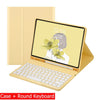 Capa Com Teclado Para iPad 10a Geração 10.9 " 2022 Sem Fio Bluetooth Touchpad Mouse Magnético Casos De Couro Caneta Slot