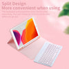 Capa Com Teclado Para iPad 10a Geração 10.9 " 2022 Sem Fio Bluetooth Touchpad Mouse Magnético Casos De Couro Caneta Slot
