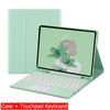 Capa Com Teclado Para iPad 10a Geração 10.9 " 2022 Sem Fio Bluetooth Touchpad Mouse Magnético Casos De Couro Caneta Slot